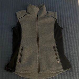 Kuhl Charcoal and Black Zip-Up Vest